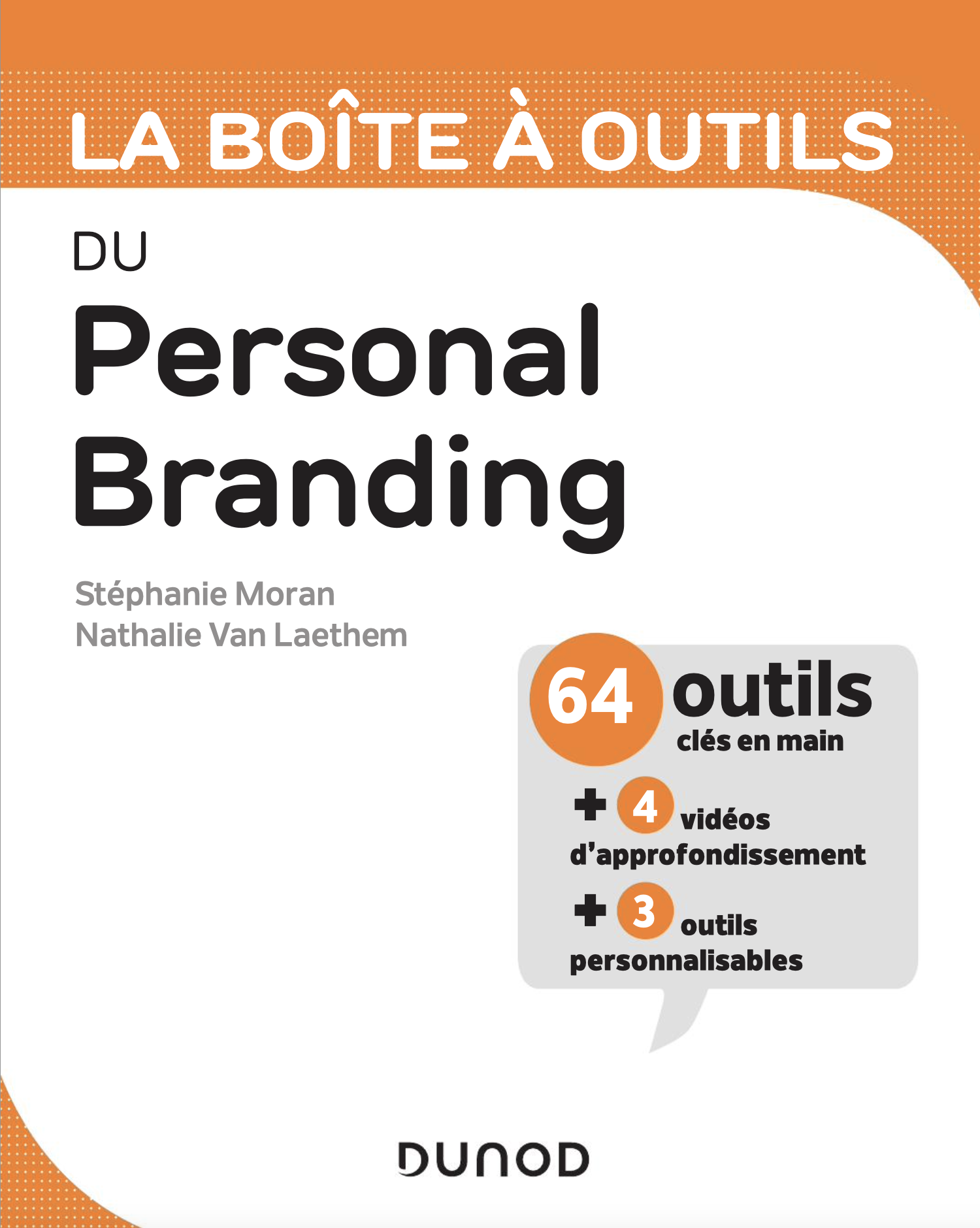 Couverture de la boîte à outils du personal branding, aux éditions Dunod