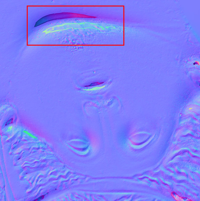Normal Map mauvaise distance