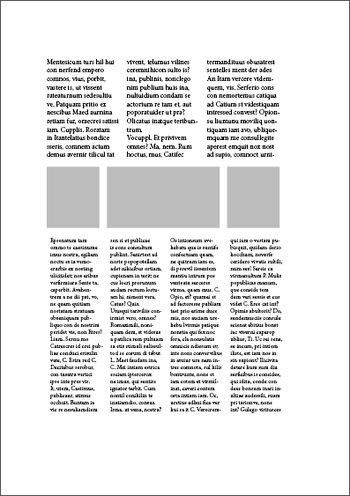3 & 4 colonnes mixées exemple 1