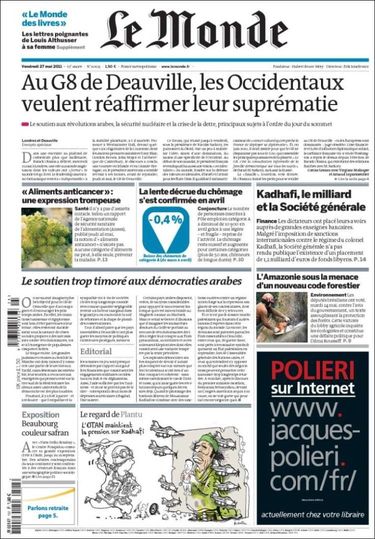gabarit Le Monde